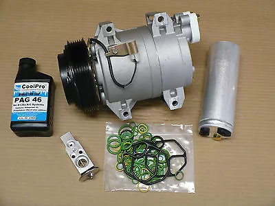 NEW A/C COMPRESSOR (w/o Rear Switch) KIT FOR: 2001-2007 VOLVO V70 • $279