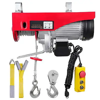 Electric Hoist 440lbs480W 110V Electric Winch With 14ft Wired Remote Control US • $69.90