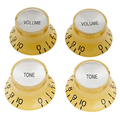 Musiclily Pro Cream Metric Guitar 2 Volume 2 Tone Knobs For Epiphone Les Paul SG • $12.83