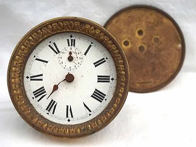 JAPY FRERES France 8 Days Movement Travel Alarm Clock For Replacement Paris 1890 • $95