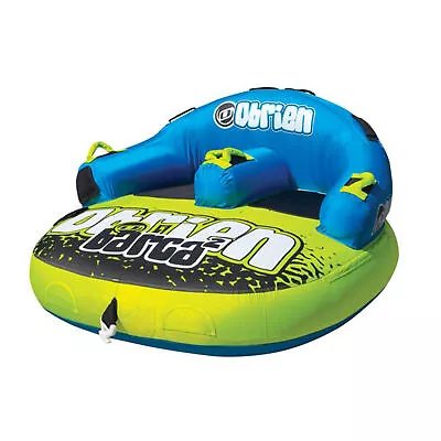 O'Brien Watersports Barca 2 Kickback Inflatable 2 Person Towable Boat Tube Raft • $232.99