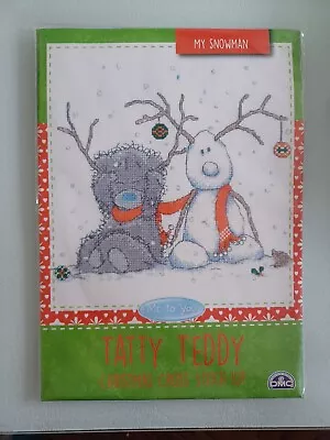 Me To You Tatty Teddy Counted Cross Stitch Kit 'my Snowman'. • £13.75