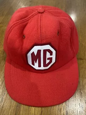 MG Logo Red Hat Cap | Unisex | Vintage | Adjustable • £31.31