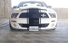 2007-2009 Ford Mustang Shelby GT500 Super Snake Removable License Plate Bracket • $92.99