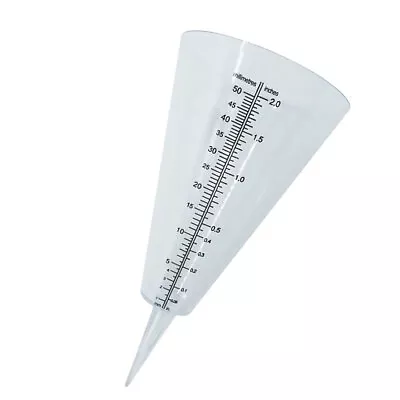 Lawn Rain Gauge Rain Measurement Tube Rain Water Gauge Decorative Rain Gauge • £8.18