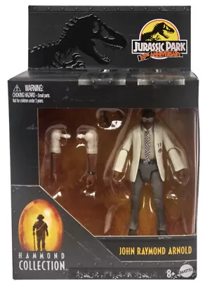 Jurassic Park 30th Anniversary John Raymond Arnold 3.75  Action Figure NEW • $13.99