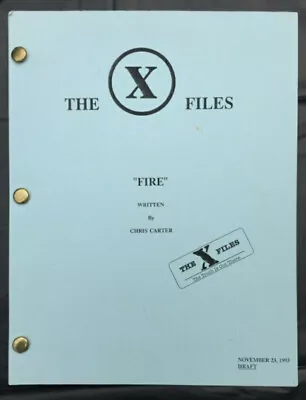 Production Used X Files Script • $145