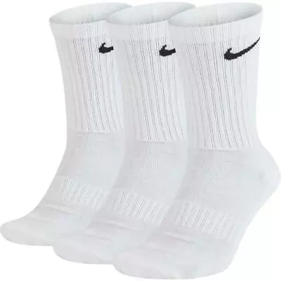 Nike Everyday Cushioned Adult 3 Pack White • $27