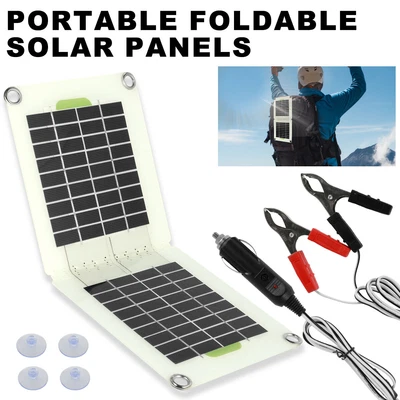 £22.72 • Buy Solar Panel Kit 12V IP65 Waterproof Solar Charger Portable Foldable Solar RofyK