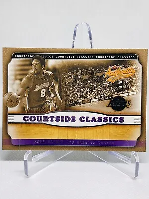 2001-02 Fleer Authentix Kobe Bryant Courtside Classics #11CC HOF Insert SP • $29.99