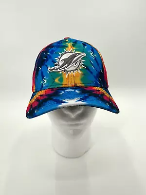 Miami Dolphins Tie-dye  New Era Fitted Hat Brand New Sz- L/xl • $24.89