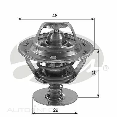 Gates Thermostat Suit Toyota Corolla AE86 AE71 4AGE 4AGZE 1.6L  • $23.19