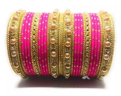 Elegant Indian Wedding Bangle Set - Traditional And Lightweight Bridal Bangles • $40.24