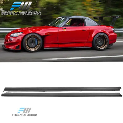 Fits 00-09 Honda S2000 AP1 AP2 DF Style PP Side Skirt Rocker Panel Extension • $99.99