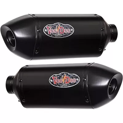  FACTORY CLEARANCE Performance Dual Undertail Exhaust 2009-2014 YZF R1 Black • $400