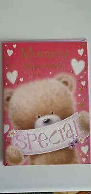 Mummy Cute Birthday Card With A 2 Page Coloured Insert • £2