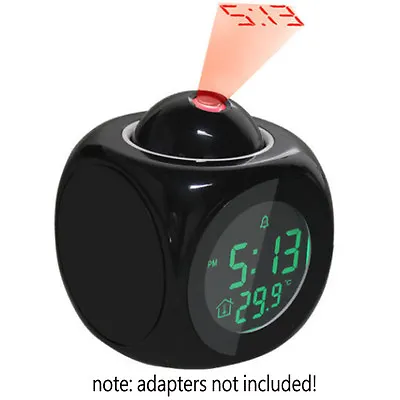 New Projection Alarm Clock Talking LCD Multi-function Time & Temperature Display • $8.98