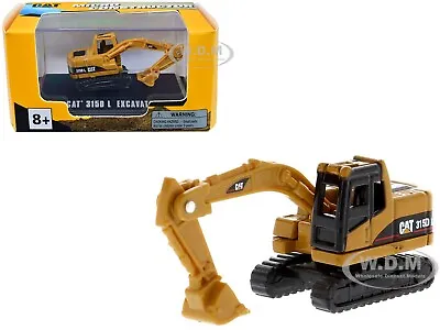 Cat Caterpillar 315d L Excavator Yellow  Micro  Model By Diecast Masters 85970db • $6.99