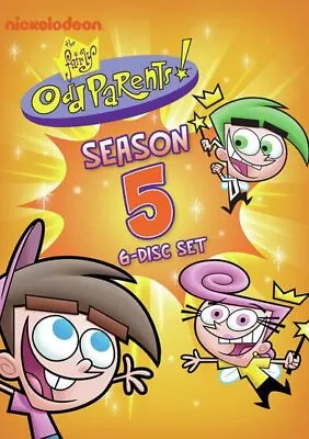 The Fairly OddParents - Season 5 (DVD) Maddie Taylor Tara Strong (US IMPORT) • £23.58