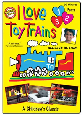 I Love Toy Trains Parts 12 & 3 DVD Kids Children • $15.95