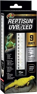 Zoo Med ReptiSun UVB/LED Lamp Professional Series 9 Watts • $53.88