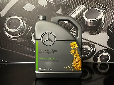 5L Genuine Mercedes-Benz Engine Oil 229.71 SAE 0w-20 229.71 Low SPAsh Multigrade • £35.99