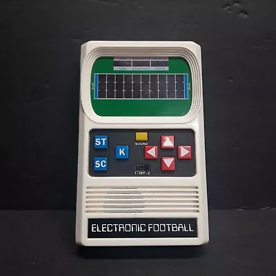 Retro 2017 Mattel Basic Fun Football Electronic Handheld Game Tested Sound Works • $24.99