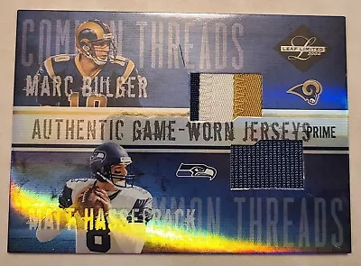 READ 2004 Leaf Limited Common Threads Prime Jersey CT-10 Hasselbeck Bulger 3/10  • $6.99