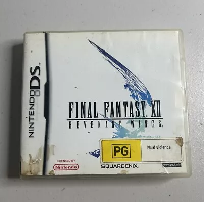 Final Fantasy XII Revenant Wings Nintendo DS Game Complete W/Manual - Free Post • $45