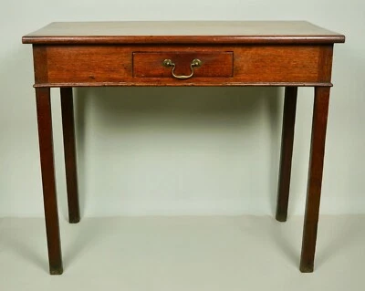 £390 • Buy Victorian Oak Console Table,  Side Hall / Lamp Table 90cm Long Drawer Delivery