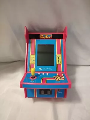 🔥 Ms. Pac-Man Micro Player Pro: 6.75  Mini Arcade Machine Fully Playable  • $15