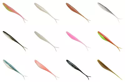 Zman 7 Inch Jerk ShadZ Soft Plastic Lures - 4 Pack Of Z Man Soft Plastic Lures • $12.95