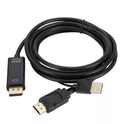 HDMI To Display Port HDMI To Displayport Adapter Cable  For Laptop/PC/TV • £11.18