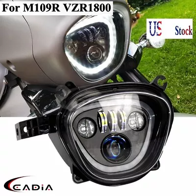 Motorcycle LED Headlight Assemblies For Suzuki Boulevard M109R BOSS 2006-2022 • $379.99