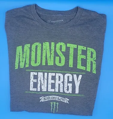 Monster Energy Drink Promo T-shirt Mens Xl • $14.99