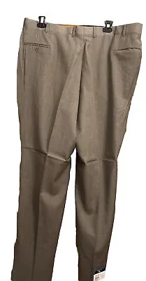 Burberry Pleated Mens Vintage Dress Pants Slack Suit Worsted Wool Size 46 X38” • $79