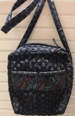 Vera Bradley Retired Rare Classic Navy Moms Day Out Bag • $59