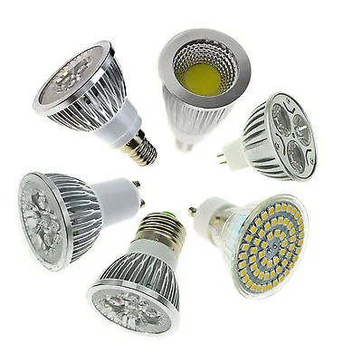 LED Spotlight E27/E14/GU10/MR16 3w 4w 5w 6w 9w 12w 15w Bulb SMD/COB/Epistar Lamp • $4.18