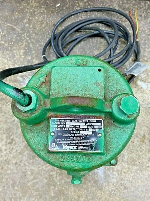 $842.98 • Buy Myers MW100 Submersible Water Sewage Pump 230V 3 Phase 1HP HZ-3PH- 60 FREE SHIP