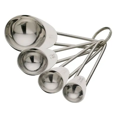 £3.49 • Buy Stainless Steel Measuring Spoons Measuring Cups Cooking Baking Kitchenware Tool
