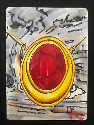 MTG Magic ARTIST PROOF AP W/Back Art Of MOX RUBY By Dan Frazier 1 Of A Kind • $499