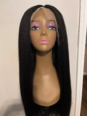 Yaki Straight Human Hair Wigs • $125