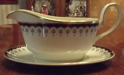 Minton Consort Gravy Boat With Underplate Pristine Made In England • $59.95