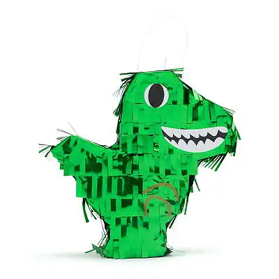 Way To Celebrate Party Mini Foil Dino Character Pinata Green Set Of 2 • $9