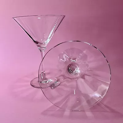 2 Crystal Martini Glasses. Inn Crystal. Germany 250ml • $30