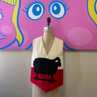 Moschino Cheap Chic Lamb Wool Vest • $555.90