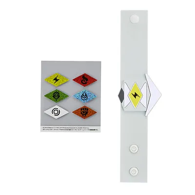 $21.38 • Buy Pokemon Center Original Rubber Band Z Ring Wrist Band With 6 Type Sticker Japan