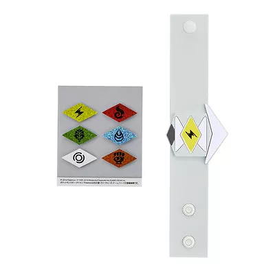 $22.99 • Buy Pokemon Center Original Rubber Band Z Ring Wrist Band With 6 Type Sticker Japan