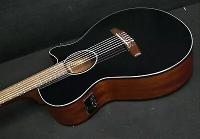 IBANEZ AEG50N BKH Acoustic-Electric CLASSIC CUTAWAY NYLON Strings Active EQ  • $249.99