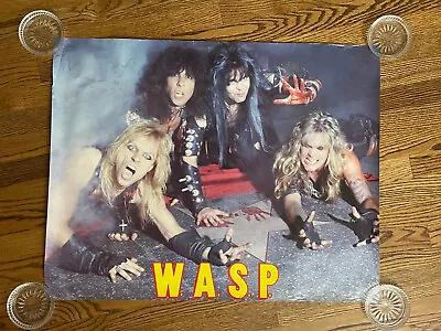 Wasp W.a.s.p. 1984 Original Promo Poster Promotional  • $45